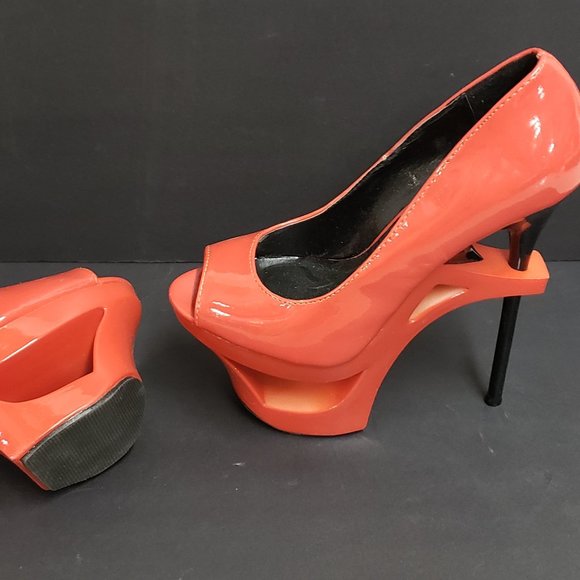 Wild Diva Lounge Stiletto Heel Platform - Picture 8 of 11